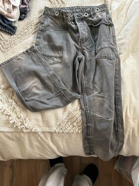 Women’s BOHME barrel jeans in Faded Gray